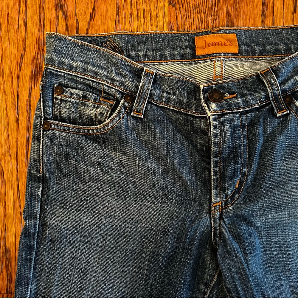 JAMES Jeans • Vintage Low Rise Bootcut Denim - Picture 4 of 8